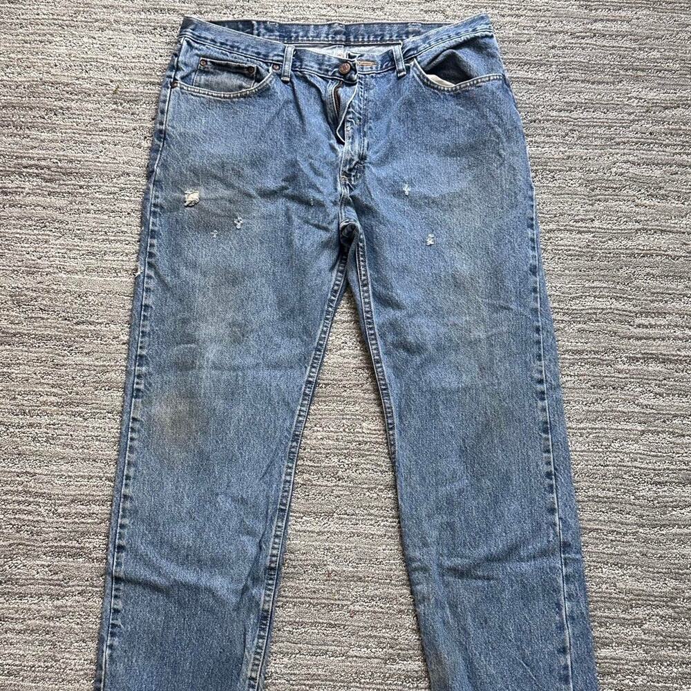 Mens wrangler denim jeans size